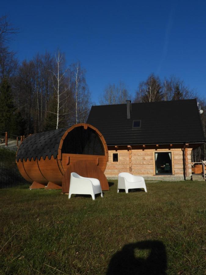 Babiogorska Chata - Dom Z Bali Z Jacuzzi I Sauna Zawoja Exterior photo
